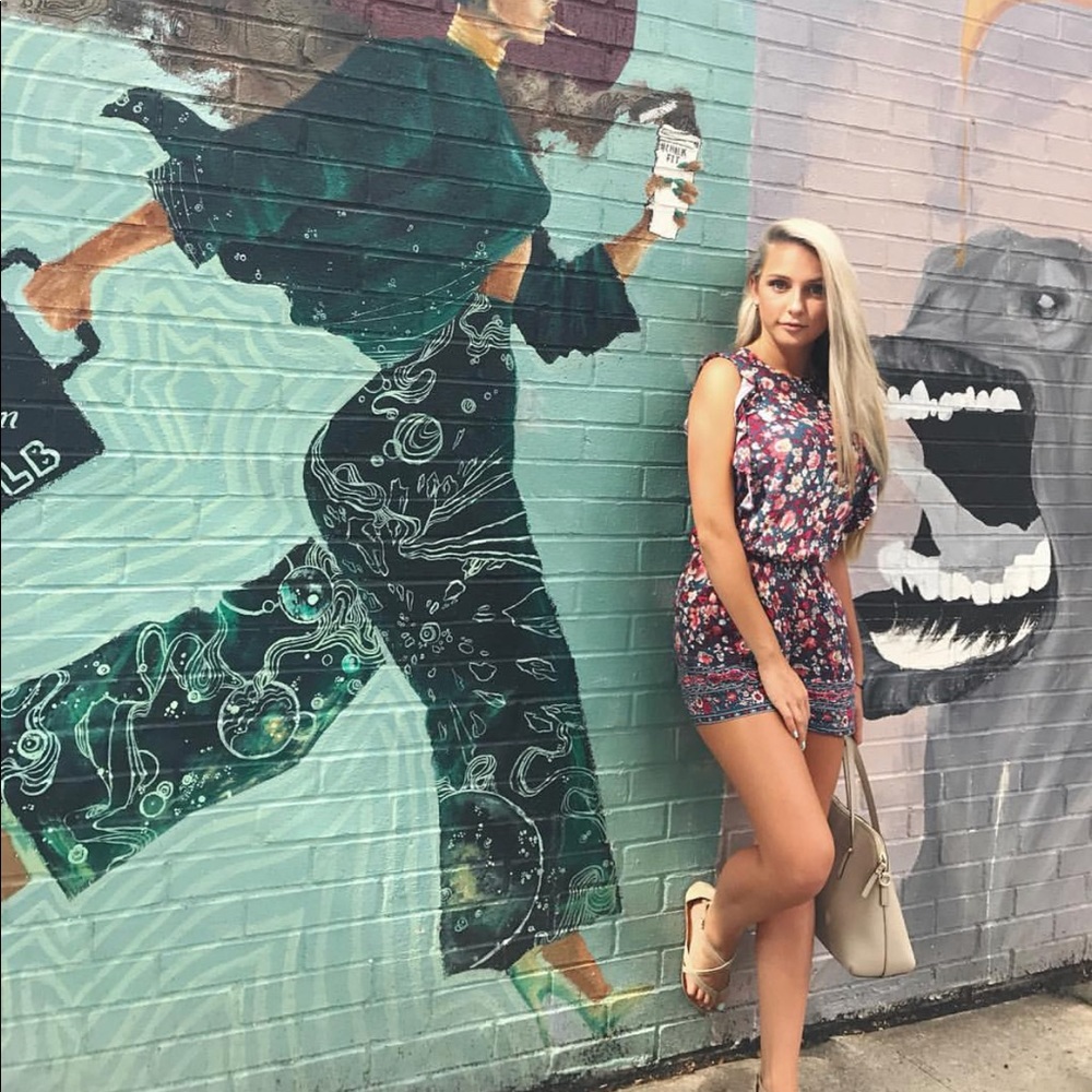 Floral romper